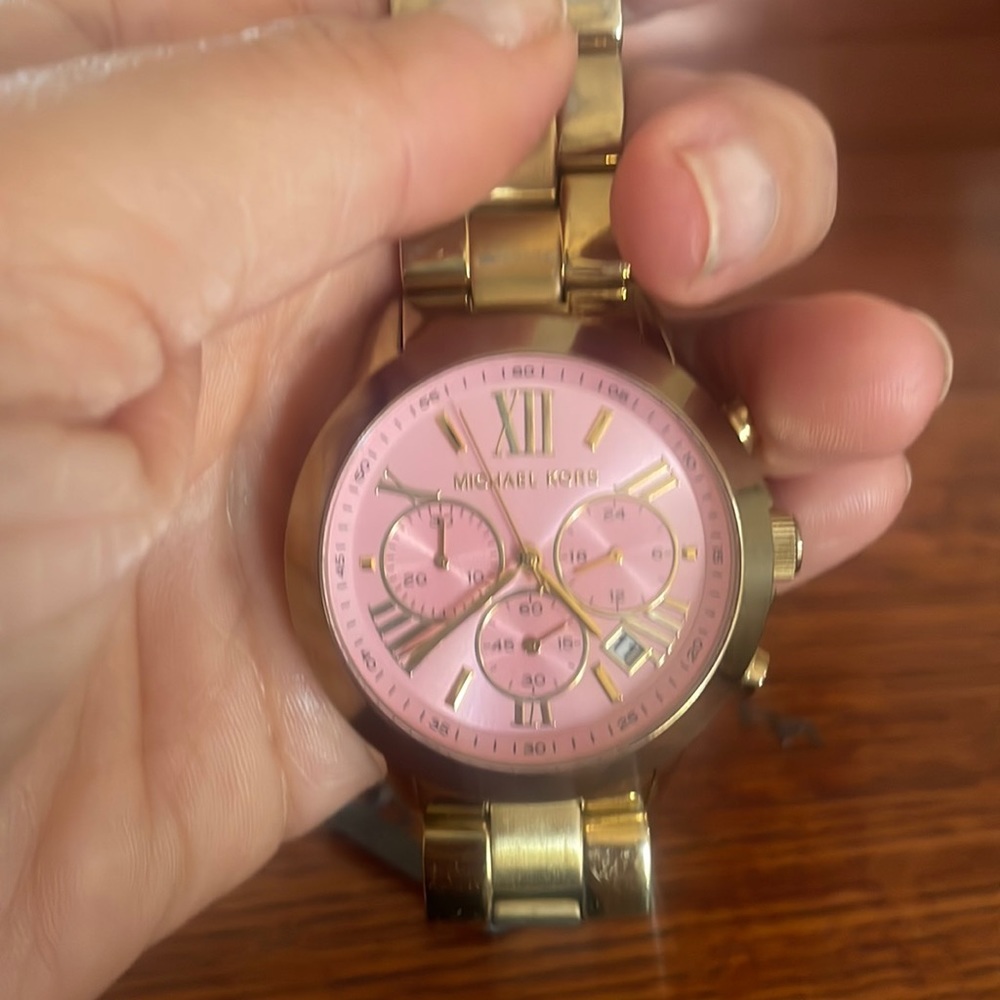 Micheal Kors gold watch
